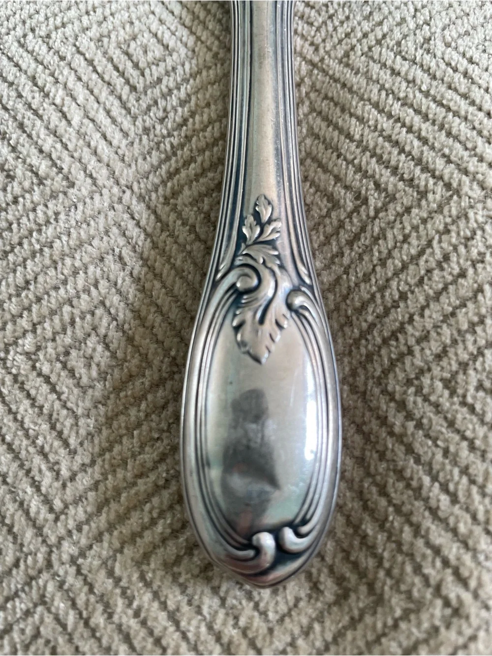Vintage oversized knife and fork